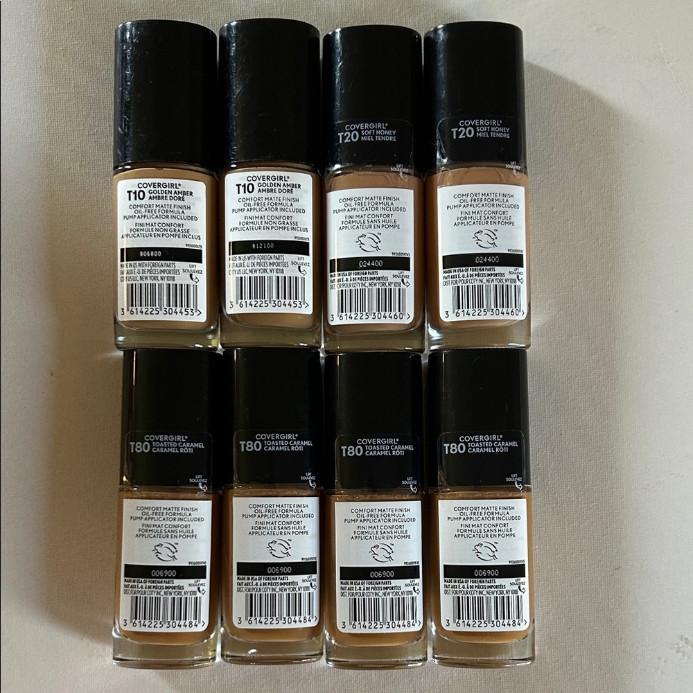 COVERGIRL TruBlend Matte Made Foundation - T10, T20, T80 Shades - Picture 2 of 4